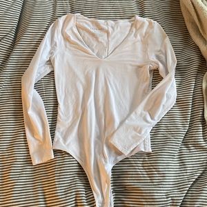 Everlane v-neck bodysuit